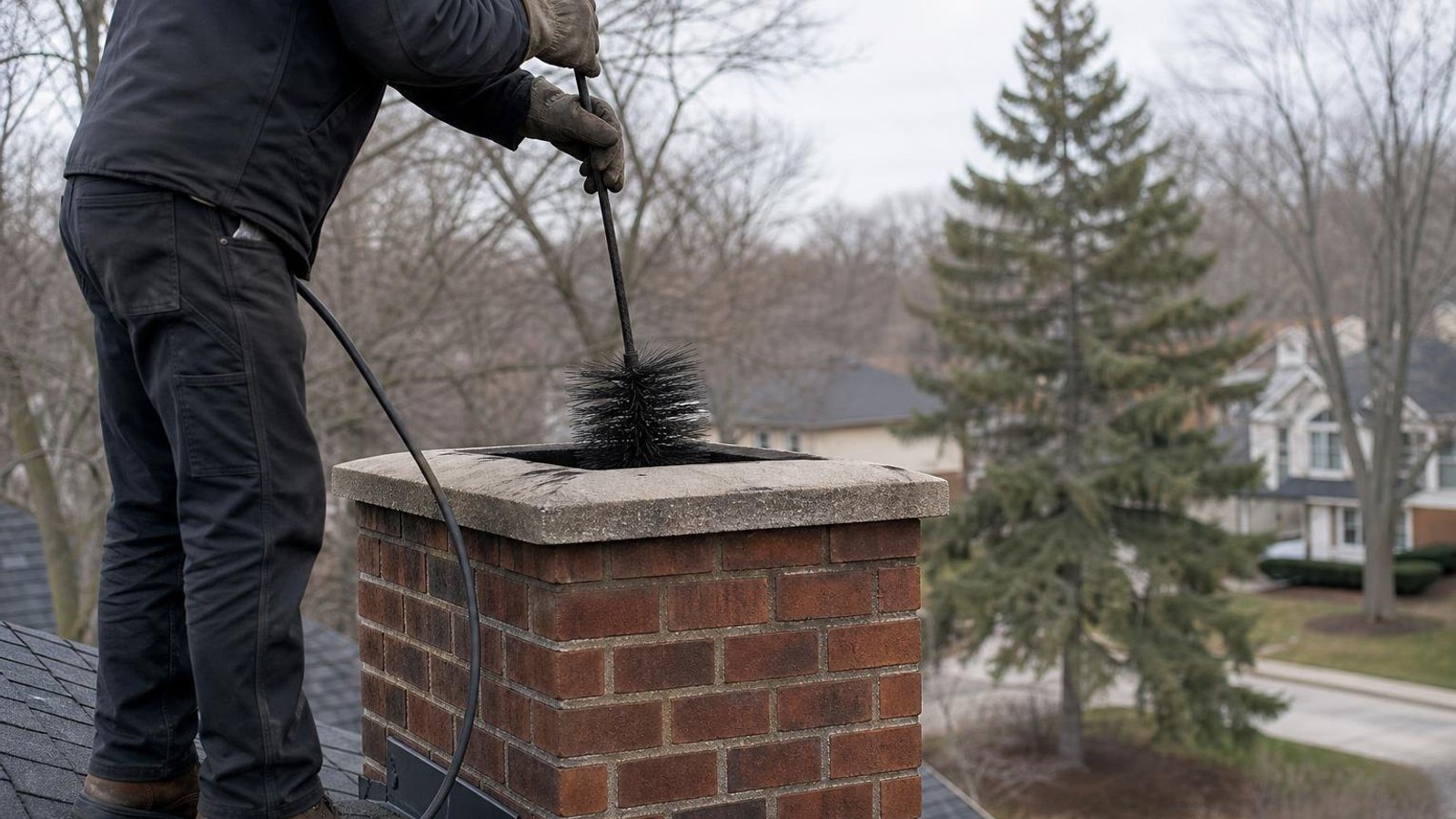Practical chimney sweep & inspection in Skokie